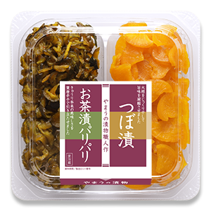 二色 お茶漬パリパリ･つぼ漬 80g
