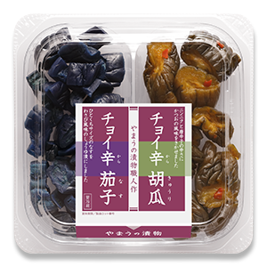 二色 チョイ辛茄子・胡瓜 80g