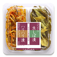 二色 ハリハリ漬･生しば漬 80g