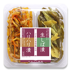 二色 ハリハリ漬･生しば漬 80g