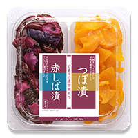 二色 赤しば漬･つぼ漬 80g