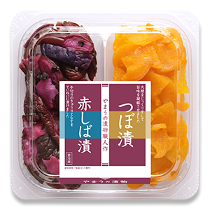 二色 赤しば漬･つぼ漬 80g